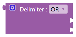 Block preview: LOGICAL OPERATOR